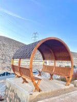 آلاچیق چوبی مدل چوپان - تصویر 2