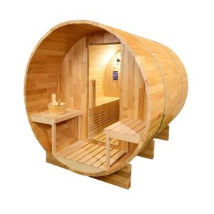 wooden sauna test product